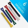 Vention KAC00 Tira organizadora de cables 15 cm Pack de 6